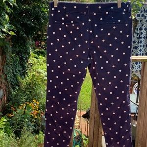 Old Navy pants polka dot